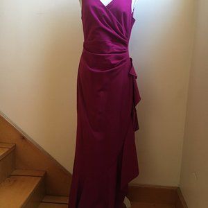 Dark Fuschia Gown